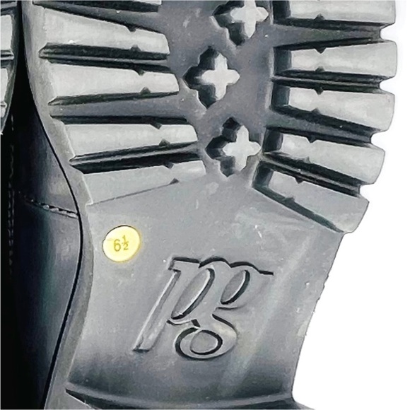 Paul Green Oxford Shoes Size 9 Laced Super Soft Black Leather Lug Sole Menswear - Picture 9 of 16